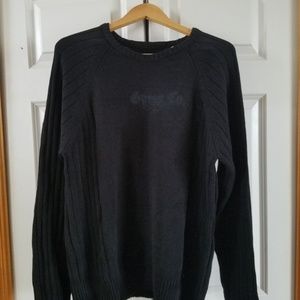 Mens black guess sweater